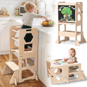 4-in-1 Toddler Kitchen Stool